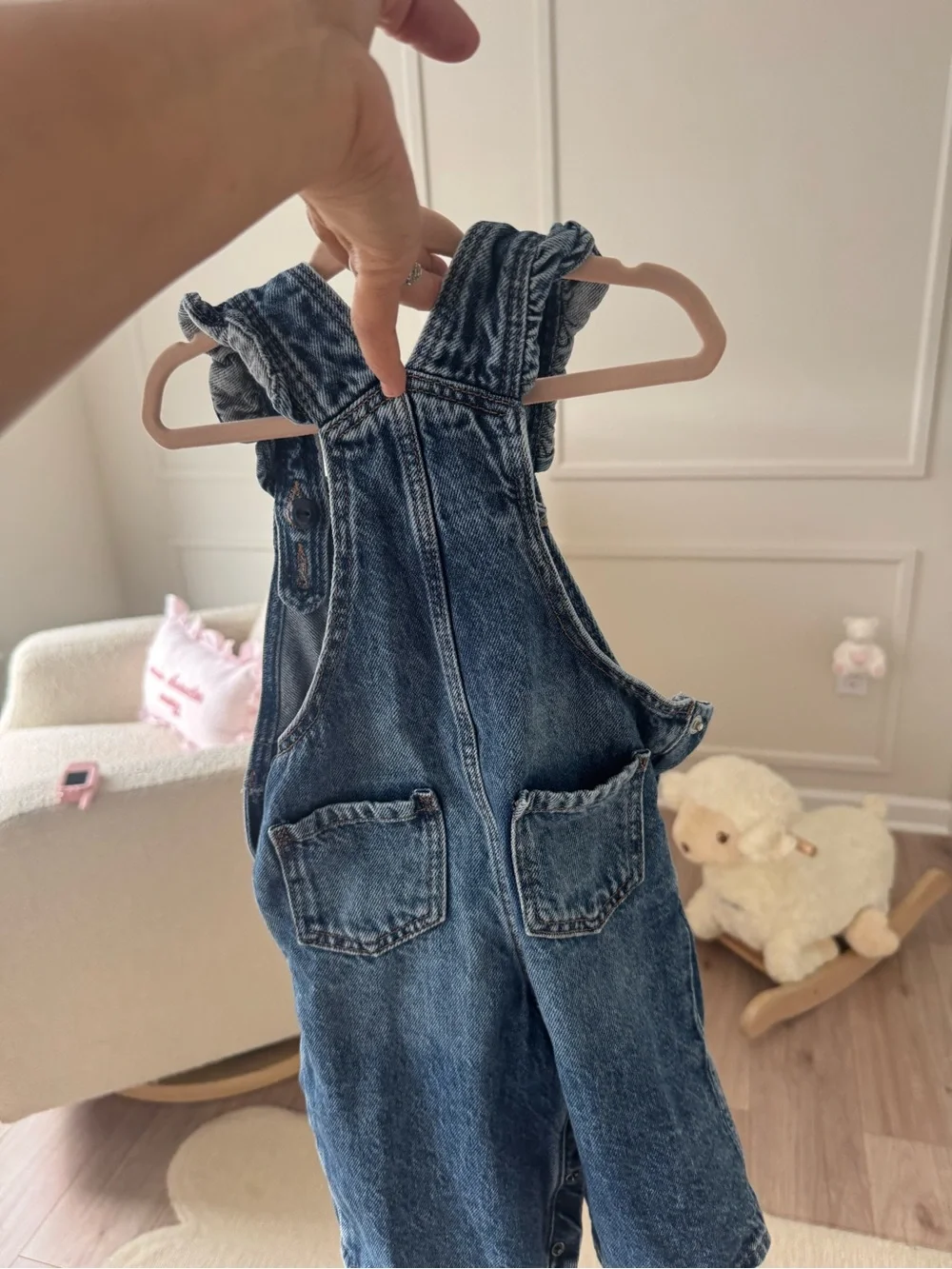 GAP Denim Blue Toddler Overalls One-Piece
